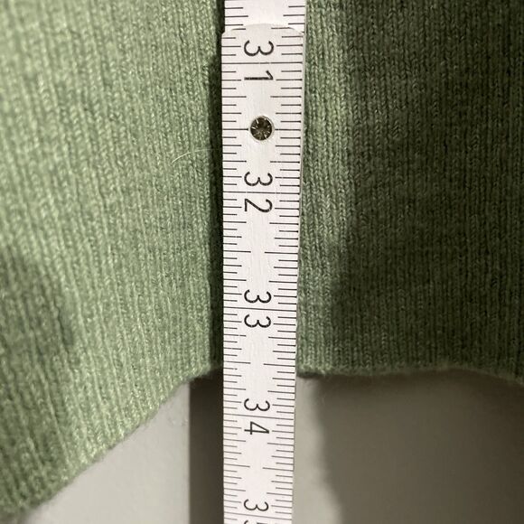 Marled by Reunited Size M Green Marled Cardigan Soft Touch Knit Cool-Weather Wea - Picture 6 of 12